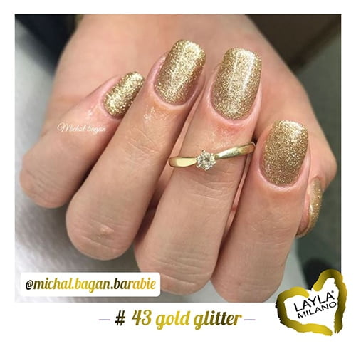 Layla Milano - 43-Gold-Glitter