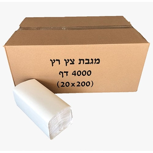 נייר צץ רץ - אפור - 4000 יחידות