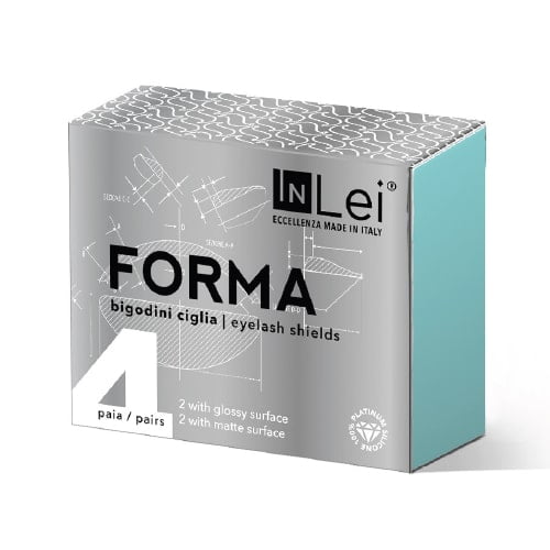 סט סילקון FORMA להלחמת ריסים 4 זוגות INLei - ביוטי דיפו