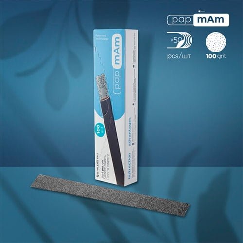 50 פצירות MAM לידית 100 גריט - סטלקס - ביוטי דיפו טירת כרמל/יהוד