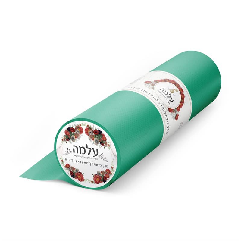 גליל סדין ירוק דשא
