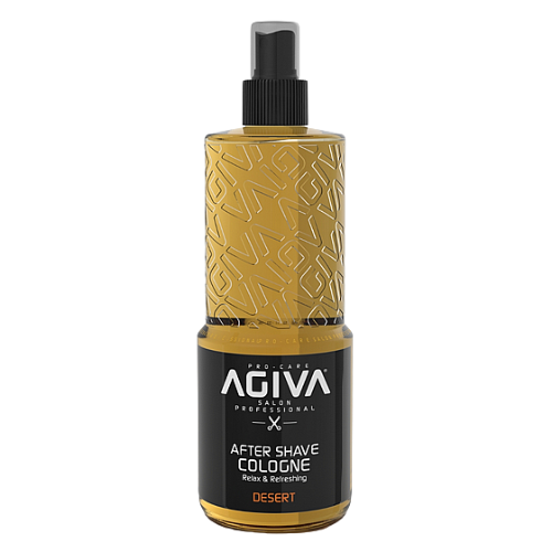 אפטר שייב אגיבה 400 מ"ל צהוב Agiva Cologne Desert