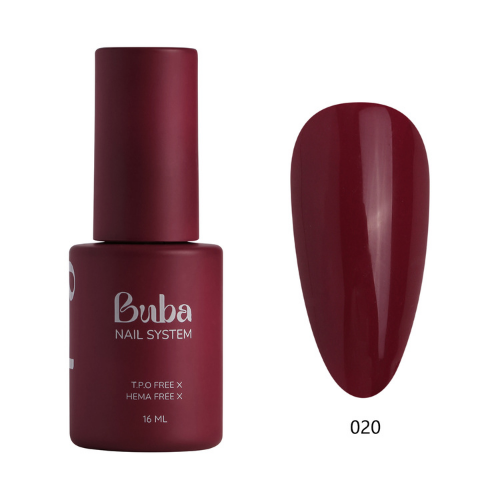 לק ג׳ל בובה Buba HEMA FREE גוון 020