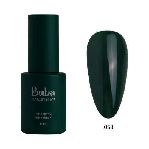 לק ג׳ל בובה Buba HEMA FREE גוון 058