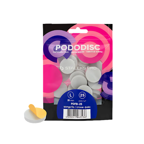 ספוגיות L חד פעמיות לדיסק פדיקור PODODISC EXPERT