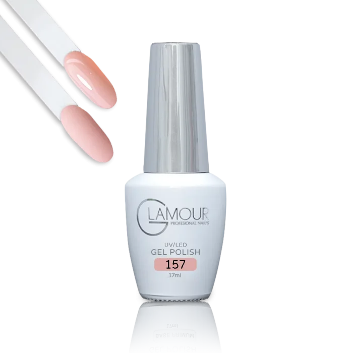 ⁦לק ג'ל מס' 157, 17 מ"ל - Glamour⁩ – תמונה ⁦2⁩