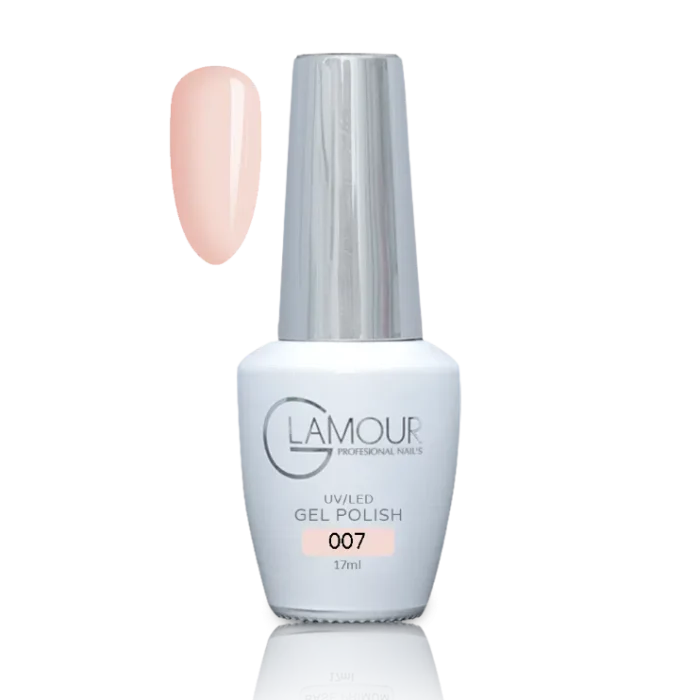 לק ג'ל מס' 007, 17 מ"ל - Glamour