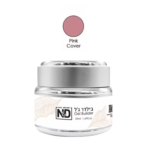 בילדר ג'ל ורוד אטום - 50 מ"ל - N&D